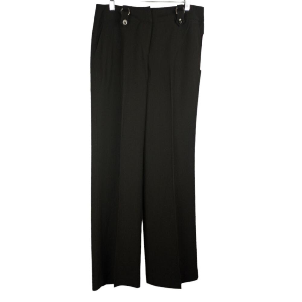 DRESSBARN NWT Wide Leg Trouser Dress Pants Sz 10 Officewear Corpcore Twee